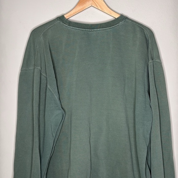 Austin City Limits Long Sleeve Pullover Crewneck Sweatshirt in Green Size 2XL - Picture 5 of 7